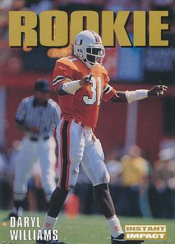 #327 Darryl Williams - Cincinnati Bengals - 1992 SkyBox Impact Football