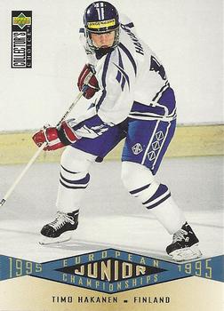 #327 Timo Hakanen - Finland - 1995-96 Collector's Choice Hockey