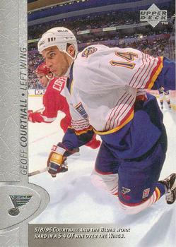 #327 Geoff Courtnall - St. Louis Blues - 1996-97 Upper Deck Hockey
