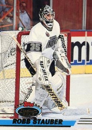 #327 Robb Stauber - Los Angeles Kings - 1993-94 Stadium Club Hockey