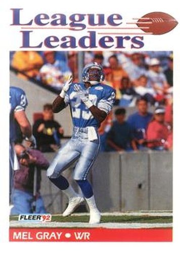 #467 Mel Gray - Detroit Lions - 1992 Fleer Football