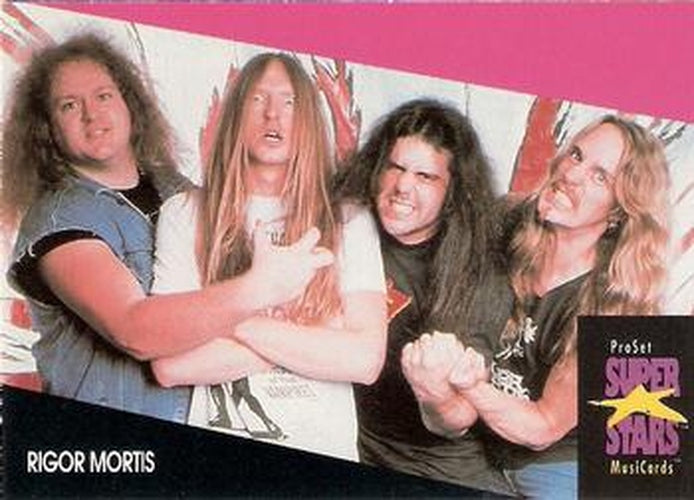 #328 Rigor Mortis - 1991 Pro Set SuperStars MusiCards