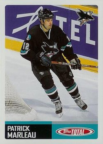 #328 Patrick Marleau - San Jose Sharks - 2002-03 Topps Total Hockey
