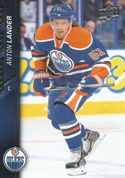 #328 Anton Lander - Edmonton Oilers - 2015-16 Upper Deck Hockey