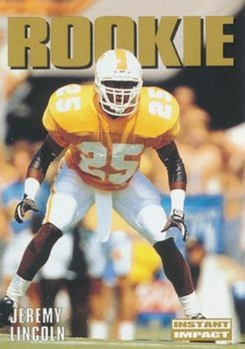 #328 Jeremy Lincoln - Chicago Bears - 1992 SkyBox Impact Football