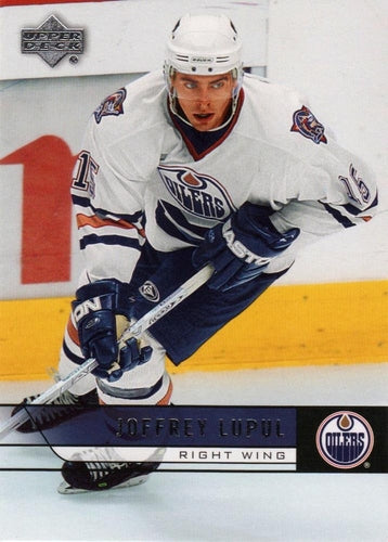 #328 Joffrey Lupul - Edmonton Oilers - 2006-07 Upper Deck Hockey