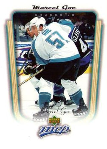 #328 Marcel Goc - San Jose Sharks - 2005-06 Upper Deck MVP Hockey