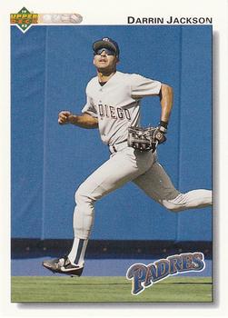 #328 Darrin Jackson - San Diego Padres - 1992 Upper Deck Baseball