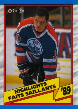#328 Esa Tikkanen - Edmonton Oilers - 1989-90 O-Pee-Chee Hockey