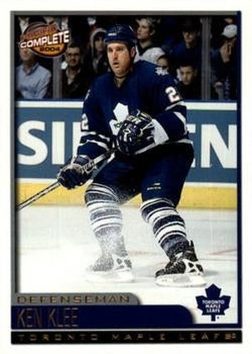 #328 Ken Klee - Toronto Maple Leafs - 2003-04 Pacific Complete Hockey