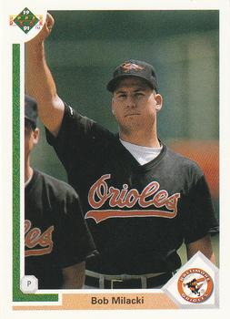 #328 Bob Milacki - Baltimore Orioles - 1991 Upper Deck Baseball