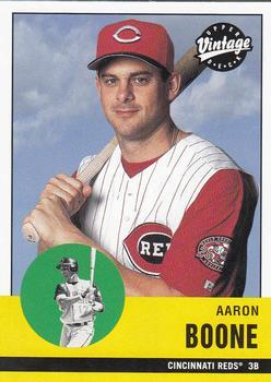#328 Aaron Boone - Cincinnati Reds - 2001 Upper Deck Vintage Baseball