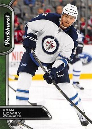 #328 Adam Lowry - Winnipeg Jets - 2016-17 Parkhurst Hockey