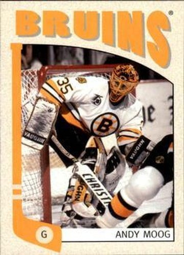 #328 Andy Moog - Boston Bruins - 2004-05 In The Game Franchises US East Hockey
