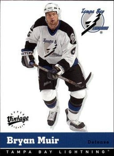 #328 Bryan Muir - Tampa Bay Lightning - 2000-01 Upper Deck Vintage Hockey