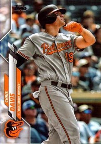 #328 Chris Davis - Baltimore Orioles - 2020 Topps Baseball
