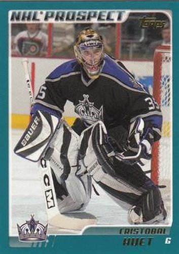 #328 Cristobal Huet - Los Angeles Kings - 2003-04 Topps Hockey