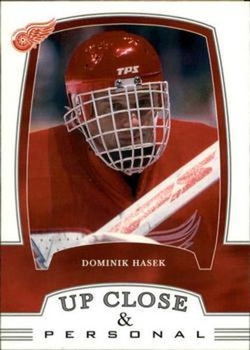 #328 Dominik Hasek - Detroit Red Wings - 2002-03 Be a Player First Edition Hockey