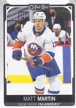 #328 Matt Martin - New York Islanders - 2021-22 O-Pee-Chee Hockey