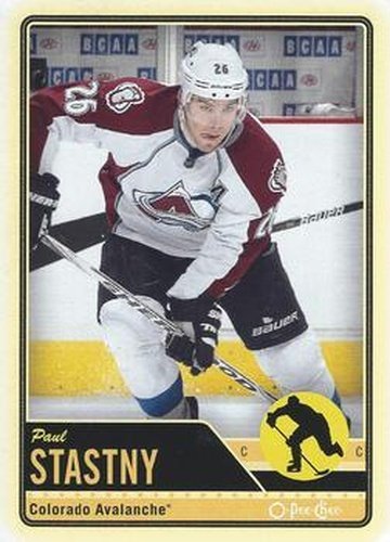 #328 Paul Stastny - Colorado Avalanche - 2012-13 O-Pee-Chee Hockey