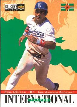 #328 Raul Mondesi - Los Angeles Dodgers - 1996 Collector's Choice Baseball