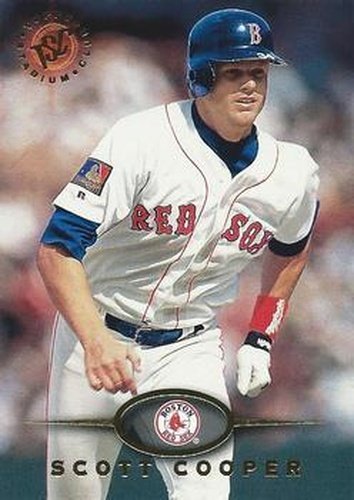 #328 Scott Cooper - Boston Red Sox - 1995 Stadium Club Baseball