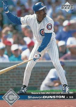 #328 Shawon Dunston - Chicago Cubs - 1997 Upper Deck Baseball