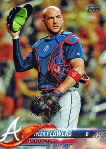 #328 Tyler Flowers - Atlanta Braves - 2018 Topps Baseball