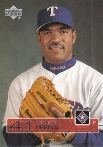 #328 Ugueth Urbina - Texas Rangers - 2003 Upper Deck Baseball