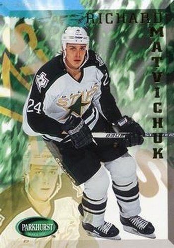 #328 Richard Matvichuk - Dallas Stars - 1995-96 Parkhurst International Hockey