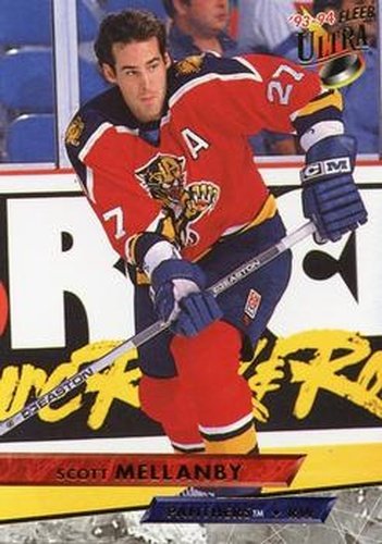 #328 Scott Mellanby - Florida Panthers - 1993-94 Ultra Hockey