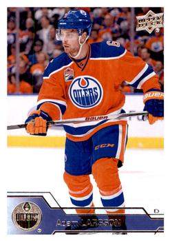 #328 Adam Larsson - Edmonton Oilers - 2016-17 Upper Deck Hockey