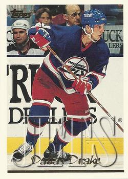 #328 Dallas Drake - Winnipeg Jets - 1995-96 Topps Hockey