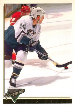 #329 Joe Sacco - Anaheim Mighty Ducks - 1993-94 O-Pee-Chee Premier Hockey - Gold