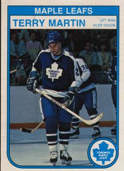 #329 Terry Martin - Toronto Maple Leafs - 1982-83 O-Pee-Chee Hockey