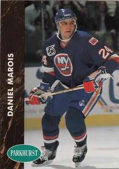 #329 Daniel Marois - New York Islanders - 1991-92 Parkhurst Hockey