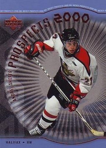 #329 Andrei Shefer - Halifax Mooseheads - 1999-00 Upper Deck Hockey