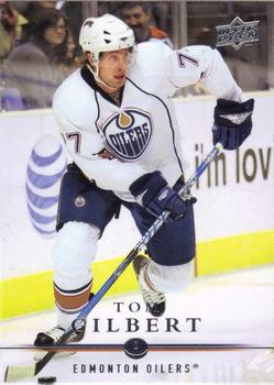 #329 Tom Gilbert - Edmonton Oilers - 2008-09 Upper Deck Hockey