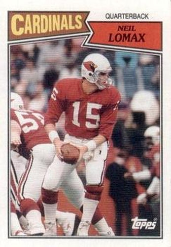 #329 Neil Lomax - St. Louis Cardinals - 1987 Topps Football