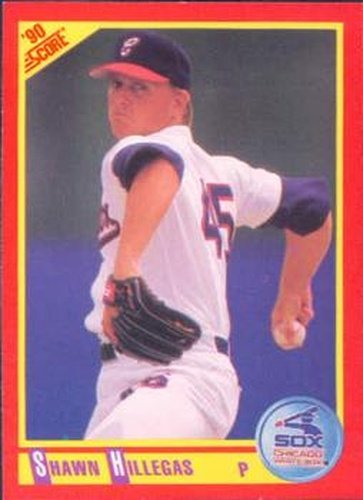 #329 Shawn Hillegas - Chicago White Sox - 1990 Score Baseball