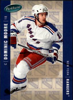 #329 Dominic Moore - New York Rangers - 2005-06 Parkhurst Hockey