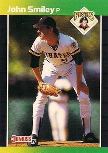 #329 John Smiley - Pittsburgh Pirates - 1989 Donruss Baseball