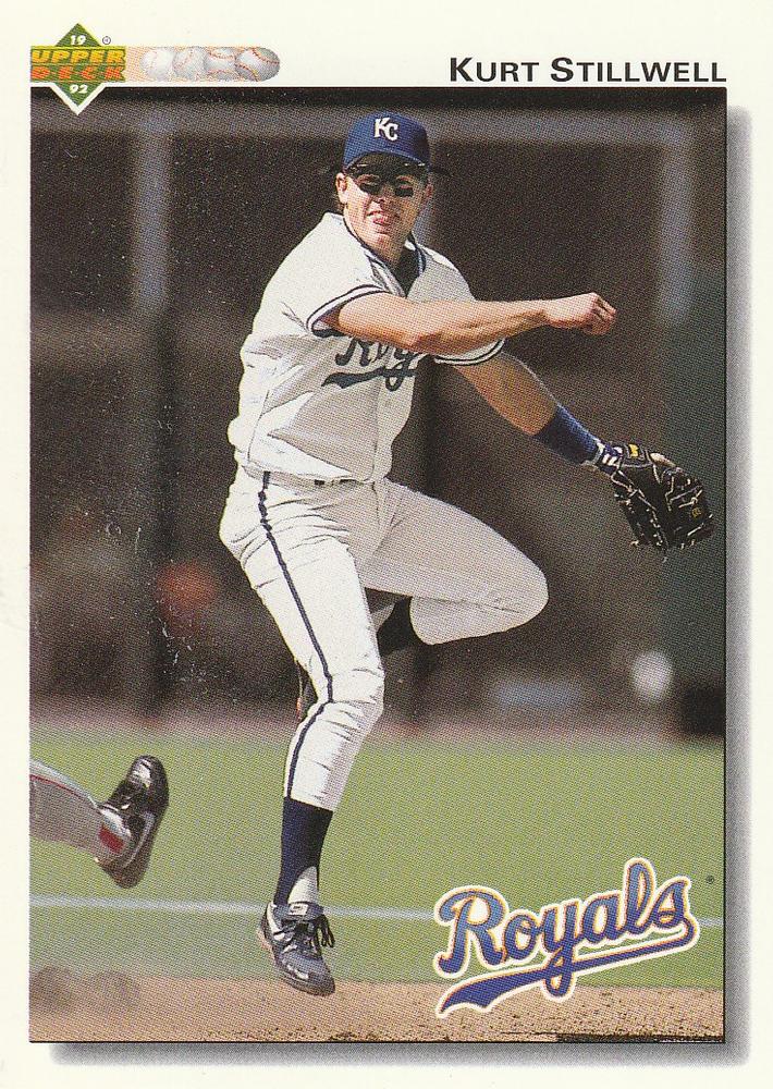 #329 Kurt Stillwell - Kansas City Royals - 1992 Upper Deck Baseball