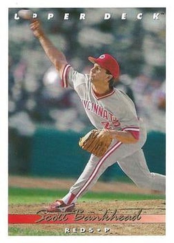 #329 Scott Bankhead - Cincinnati Reds - 1993 Upper Deck Baseball