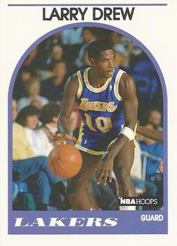 #329 Larry Drew - Los Angeles Lakers - 1989-90 Hoops Basketball