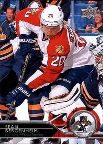 #329 Sean Bergenheim - Florida Panthers - 2014-15 Upper Deck Hockey