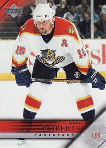 #329 Gary Roberts - Florida Panthers - 2005-06 Upper Deck Hockey