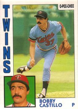 #329 Bobby Castillo - Minnesota Twins - 1984 O-Pee-Chee Baseball