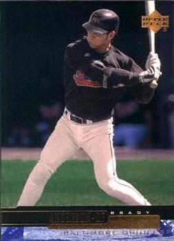 #329 Brady Anderson - Baltimore Orioles - 2000 Upper Deck Baseball