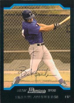 #329 Brock Jacobsen - Texas Rangers - 2004 Bowman Baseball